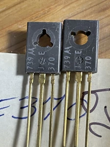 A lot of THREE (3)  MOTOROLA MJE370, Power Bipolar Transistor, 3A,30 V - Picture 1 of 2