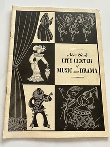 Programa Playbill 1949 vintage - El teléfono / mediano - Centro de la ciudad de Nueva York - Imagen 1 de 5