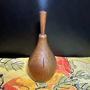 Vintage Made in Japan Pear Shaped Cheese Knife Holder Block No Knives - Picture 1 of 8