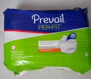 Prevail PER-FIT Size M 20 Count Form Fitting Underwear - Picture 1 of 7