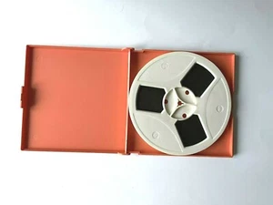 525m gebrauchtes magnetisches Aufnahmeband in Kunststoffbox, 7'', Retro, Vintage, UdSSR - Bild 1 von 10