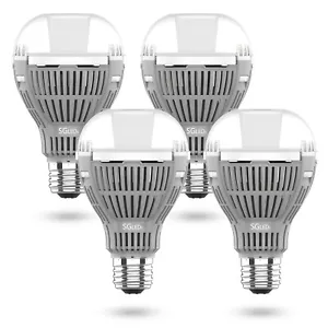 4 Pack 200W Equivalent LED Light Bulb A21 5000K 16W Home Energy Saving Efficient - Picture 1 of 18