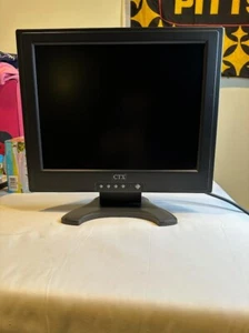CTX S500B LCD Monitor 15" NO Power Adapter - RARE - Picture 1 of 6