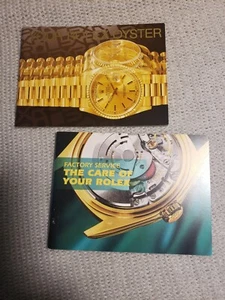 rolex oyster booklets  - Picture 1 of 2