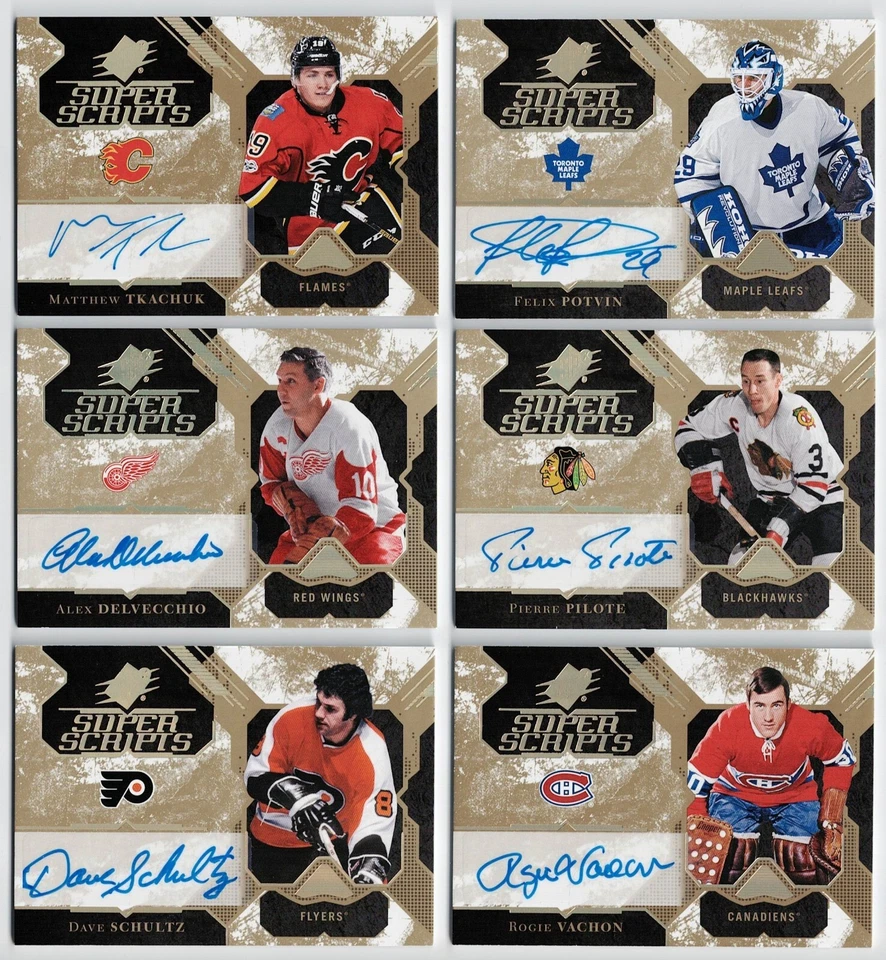2017-18 SPx Super Scripts Autograph Pick From List !! - Image 1 of 1