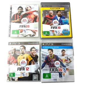 FIFA PlayStation 3 Game Bundle x 4 FIFA 09 10 12 PS3 Soccer Football All VGC - Picture 1 of 4