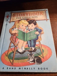 STORYBOOK FOR LITTLE TOTS   Rand McNally Elf 1958 hb Virgina Hunter 3 stories VG - Imagen 1 de 6
