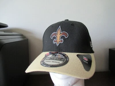 Новый Орлеан святых New Era 39 тридцать резинке шляпа - маленький/средний новый с Ярлыками Бесплатная доставка - Изображение 1 из 4