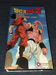 Dragon Ball Z "Hope Returns" Uncut VHS Fusion Saga Funimation Anime Action - Foto 1 di 6