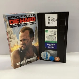 Die Hard 3 : Die Hard With a Vengeance (VHS 1995) Bruce Willis, Samuel L Jackson - Picture 1 of 2
