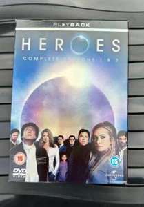 TV Series Heroes: Season 1 and 2(DVD, 2007) - Foto 1 di 3
