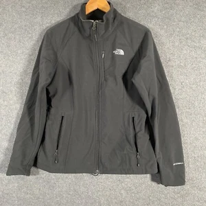 The North Face Jacket Womens Medium Black Windwall Bomber Fleece Lined Outdoors - Picture 1 of 13