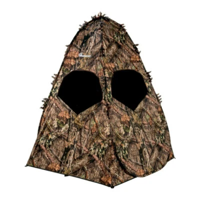 Ameristep Lightweight Outhouse 1 Person Mossy Oak Break Up Country Ground Blind - Image 1 of 3