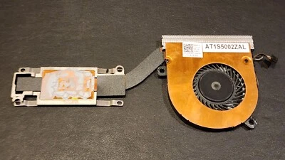 KM50T Laptop CPU Heat sink Fan For Dell Latitude 7280 7290 7380 7390 0KM50T 7553 - Image 1 of 4
