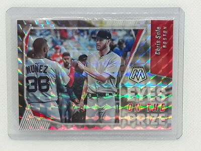 Chris Sale 2021 Mosaic Baseball - Eyes On The Prize Mosaic - Boston Red Sox - Image 1 of 2