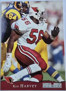 Ken Harvey, 1993 Pro Set, Arizona Cardinals, Linebacker, Card # 358 - Picture 1 of 2