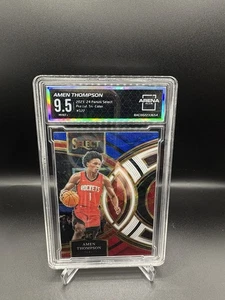 2023-24 Panini Select Amen Thompson Premier #122 RC Tri-Color Aren Club 9.5 MINT - Picture 1 of 2