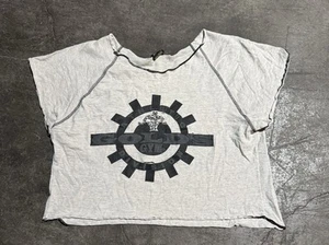 Vintage 90s Golds Gym Mens Crop Top Bodybuilding Small/Medium - Picture 1 of 7