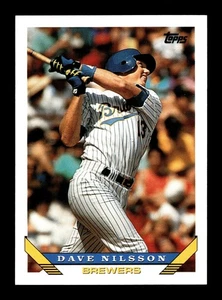 DAVE NILSSON ⚾ 1993 Topps Baseball #316 Milwaukee Brewers - Picture 1 of 2