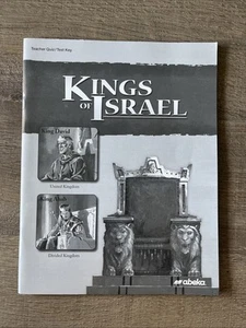 Abeka Kings Of Israel Curriculum Teacher Quiz/test Key Homeschool 9th Grade - Picture 1 of 1