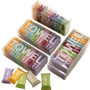 Compressed Towels Tablets 70PCS Disposable Face Travel 9.5*12 Inch, White - Picture 1 of 7