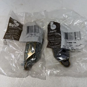 Paar Vintage Belwith Messing Bronze Mülleimer Apothekerschrank Schubladenzug P388-VA - Bild 1 von 7