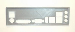 IO Shield for Asrock B450M HDV R4.0 Motherboard IO I/O Backplate Rear Baffle - Afbeelding 1 van 9