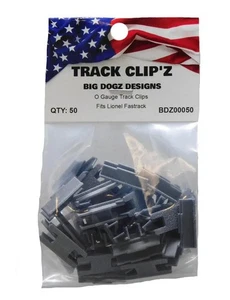 Big Dogz Designs BDZ00050 O Lionel Fastrack Clip per binari (confezione da 50) - Foto 1 di 1