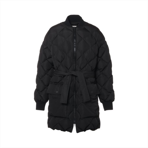 Hermès 21AW Piumino Pelle * Poliestere 38 Donna Nero 17 7112 Serie Butt