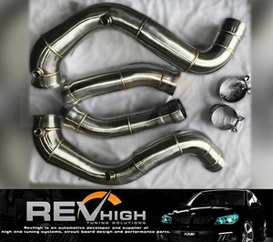 Mercedes Benz C63 AMG C63S W205 2015+ Performance Downpipe Exhaust Upgrade - Picture 1 of 4