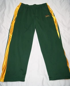 baylor bears workout pants men's XL green stretch waist drawstring - Picture 1 of 10