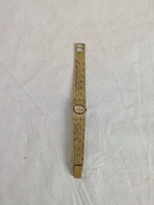 Orologio Vintage Accurist 21 Jewels Placca Oro Meccanico Donna (necessita di manutenzione) - Foto 1 di 6
