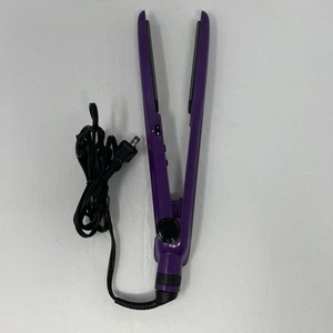 Conair Straightener Hair Straightening Flat Hot Iron Purple CS89CS - Picture 1 of 12