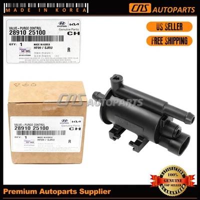 GENUINE Purge Control Valve for 2006-2014 Hyundai Kia 2.0L 2.4L 2891025100 — 第 1/3 张图片