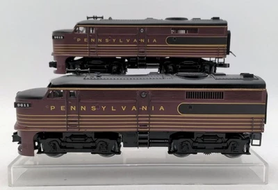 K-Line K2180-9611 O Pennsylvania Powered Twin A Alco Diesel Locomotive Set EX - Image 1 of 3