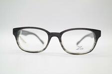 Zen 40101 Nero Trasparente Ovale Occhiali Montatura Occhiali Nuovo