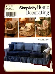Simplicity 7565 - Home Decor - Slipcovers - Uncut - Picture 1 of 5