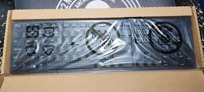 Dell Wired USB Keyboard KB216-BK-US (Black, 0RKR0N, 0N6R8G, 0G4D2W) OEM - Image 1 of 3