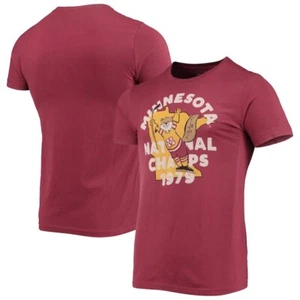 Homefield Minnesota Golden Gophers Retro 1975 Championship T Shirt Medium M - Foto 1 di 3