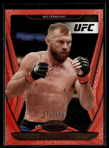 2021 CHRONICLES UFC RED /149 CERTIFIED DONALD CERRONE - Picture 1 of 1