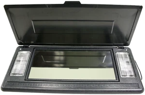Espejo de tocador iluminado Corvette Sunvisor 1978-1982 negro sin visera C3 NUEVO - Imagen 1 de 5
