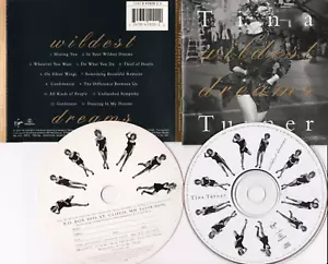 Tina Turner Wildest Dreams w/ Hanes promo CD card (1996, CD) LIKE NEW - Picture 1 of 1