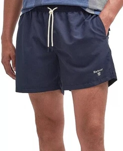 Barbour Regular-Fit Men's Swim Trunks Swimsuit Navy Blue 5" Inseam - XXL - Picture 1 of 4