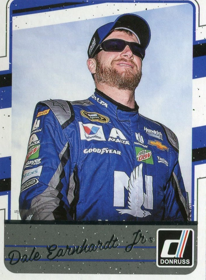 2017 Panini Donruss Racing base cards pick from list (37-136) - Image 1 of 1
