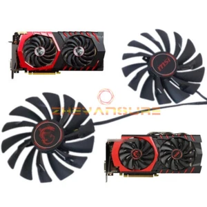 1PCS NEW For MSI heat pipe cooling fan For Red Dragon GTX960 graphics card fan - Picture 1 of 1