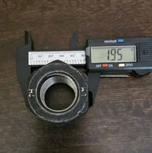 2H LM NC EINFACHE SCHWERE SECHSKANTMUTTER 2"-8 GRÖSSE (MENGE 2) - Bild 1 von 7