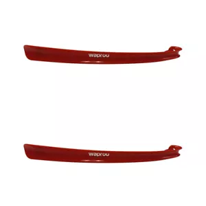 2PK Waproo Long Reach Plastic Shoe/Boot Horn Lifter Tool Red w/Hanging Strap - Picture 1 of 2