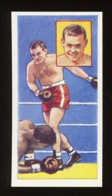 1959 Top Flight Stars Boxing #9 Ingemar Johanssen NM/MT - Image 1 of 2