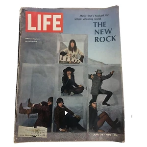 Vintage Frank Zappa Jefferson Airplane Life Magazine June 28 1968 The New Rock - Picture 1 of 21