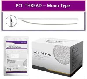 ACE PCL Thds Lift / viso e corpo / Corea - tipo mono PCL / affilato (60 pz) - Foto 1 di 6